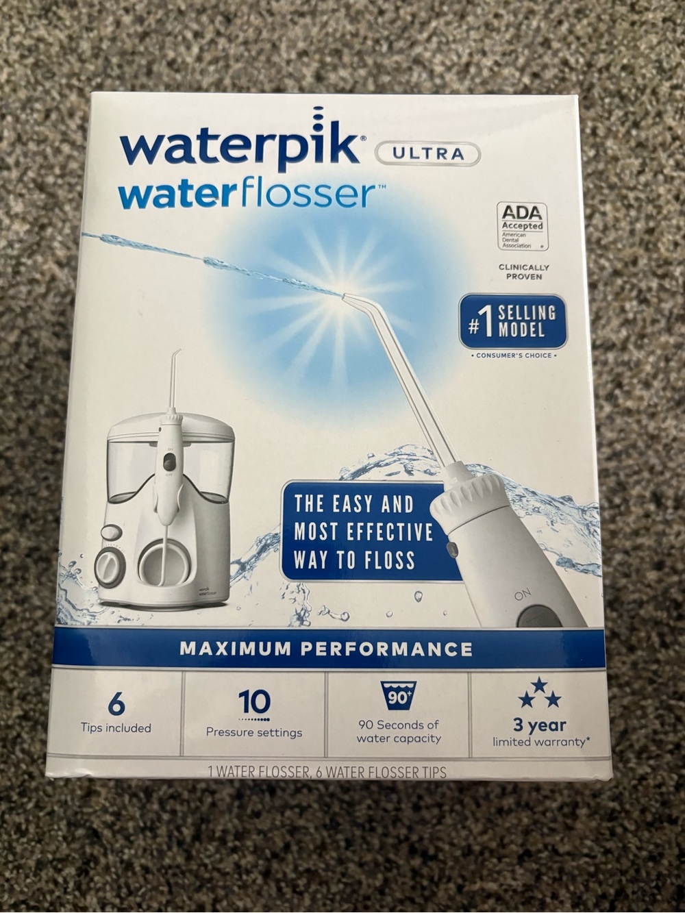 Waterpik Ultra Water Flosser - White